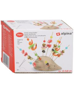 Snack/amuse holder, Alpina, 13.5x8 cm, 16 piece