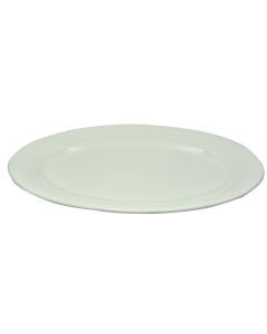 Oval plate, porcelain, dia 45 cm