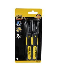 Chisel Tip Marker, STANLEY, plastic, 2 pc