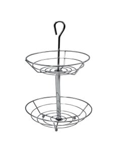 Fruit basket, iron, 25x25x40 cm