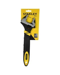 Adjustable wrench, STANLEY, tempered steel, 12"