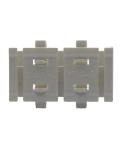 Connective for triple rail PVC