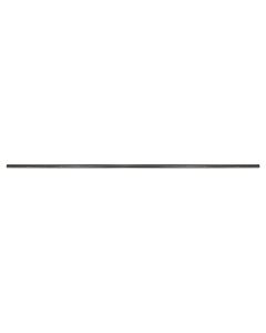 Curtaind rod, stainless steel, dia 28 mm x 250 cm