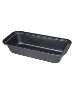 Toast box, metallic, black, 29x13x6.5 cm