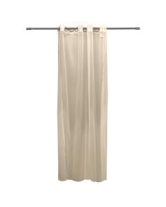 Curtain ART with rings, polyester, beige, 150x260 cm