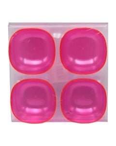 Cup, plastic, dia 9 cm, 4 pcs