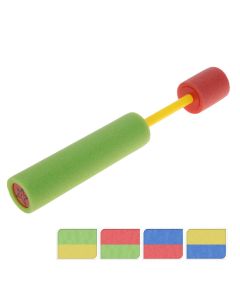 Water pistols, sponge, different colors, dia: 5x26 cm