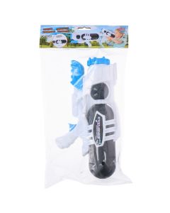 Water pistols for children, polypropylene, white-black, 27.8 cm