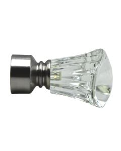 Knobs for stainlees steel rod, dia 28 mm