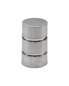 Metal finish for curtain rod, D28 mm