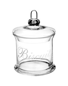Candy holder, glass, clear, ø13.5 xH18.5 cm