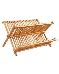 Draining board, bamboo, natural, 42x33xH25 cm