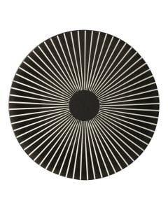 Dessert plate, black, ø21 cm