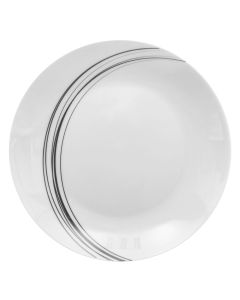 Dessert plate, porcelain, white, ø20 cm