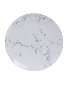 Dessert plate, ceramic, white, ø19 cm