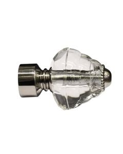 Knobs for stainlees steel rod, dia 28 mm
