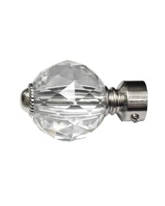 Knobs for stainlees steel rod, dia 28 mm