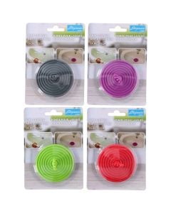 Sink stopper, tpr, assorted, Ø6.5 xH5 cm