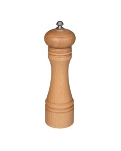 Grinder, metallic/wooden, natural, Ø5.5 xH22 cm
