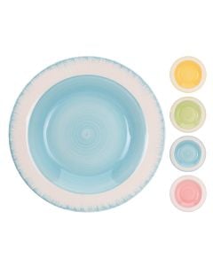Plate, pottery, assorted, Ø21.5 cm