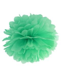Blotting paper Pompom, mint, 25 cm, 1 pieces