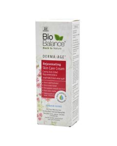 Anti-wrinkle rejuvenating care cream for skin treatment, Derma-Age ™, Bio Balance, plastic, 55 ml, white and magenta, 1 piece