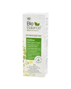 Soothing skin care cream, DermaSoothe™, Bio Balance, plastic, 55 ml, white and green, 1 piece