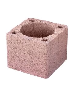 Chimney block, 28x23x21.5 cm, concrete