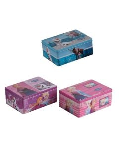Storage box, Frozen, Disney, metal, 22.5x17x9 cm, assorted, 1 piece