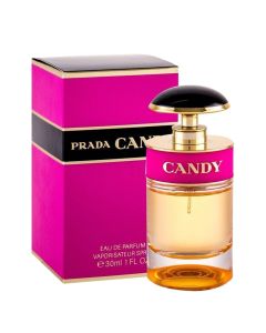Eau de parfum (EDP) for women, Candy, Prada, glass, 30 ml, pink, 1 piece