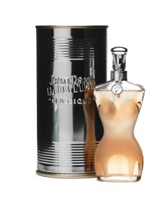 Eau de toilette (EDT) for women, Classique, Jean Paul Gaultier, glass, 50 ml, pastel pink, 1 piece
