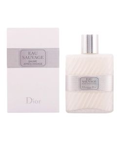 After shave moisturizing balm, Eau Sauvage, Christian Dior, glass, 100 ml, white, 1 piece