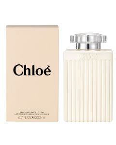 Perfumed body lotion for women, Chloé, glass, 200 ml, pastel pink, 1 piece