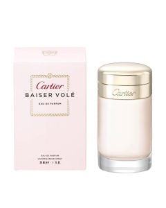 Eau de parfum (EDP) for women, Baiser Volé, Cartier, glass, 30 ml, pastel pink, 1 piece
