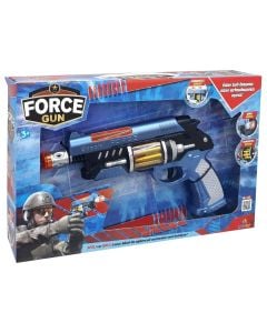 Children's toy gun, Force Gun, plastic, 37x24x6 cm, gray and blue, 1 piece