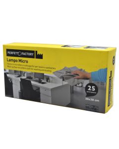 Cleaning kitchen cloth, Perfetto, microfiber, 30x30 cm, assorted, 25 pieces