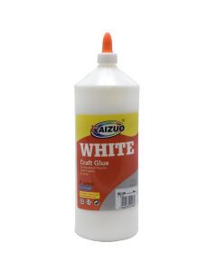 Liquid white glue, Alpa, plastic, 1 kg, white and orange, 1 piece