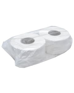 Toilet paper rolls, cellulose, 2x300 g, white, 2 rolls