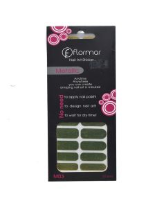 Nail stickers, synthetic resin, 7.1x0.1x13.8 cm, miscellaneous, 1 piece