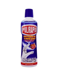 Cleaning detergent, 2 in 1, against lime residues, Pulirapid, 500 ml