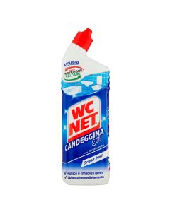 Gel detergent for cleaning toilets, WC Net, plastic, 700 ml, blue, 1 piece