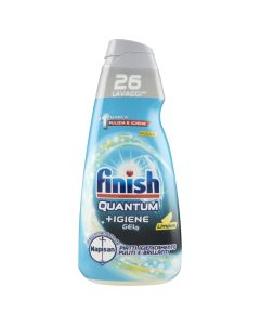 Finish Ultimate + Hygiene Gel Napisan Lemon dishwasher gel, 26 washes, 560 ml, 1 piece