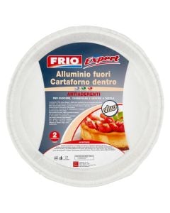 Frio Expert Line duo Non-stick Round Containers, 2 pieces