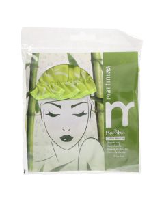 Shower cap, Martini, bambo, green