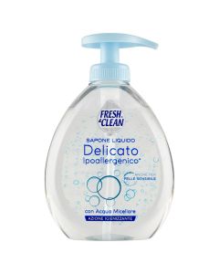 Liquid soap, hypoallergenic, for sensitive skin, Fresh & Clean, 300 ml