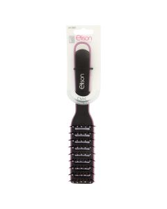 Professional styling hair brush, Elison, polypropylene, 5x15x5 cm, black, 1 piece