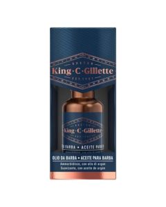 Beard and mustache oil, King C Gillette, 30 ml, 1 piece