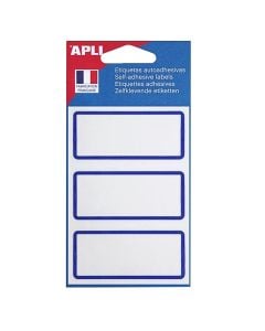 Adhesive labels. Apli. white. 75x34 mm. 1 pack
