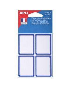 Adhesive labels. Apli. white. 38x50 mm. 1 pack