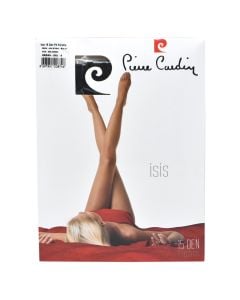 Pantyhose for women, Pierre Cardin, polyamide and elastane, XXL/5, black, 1 pair